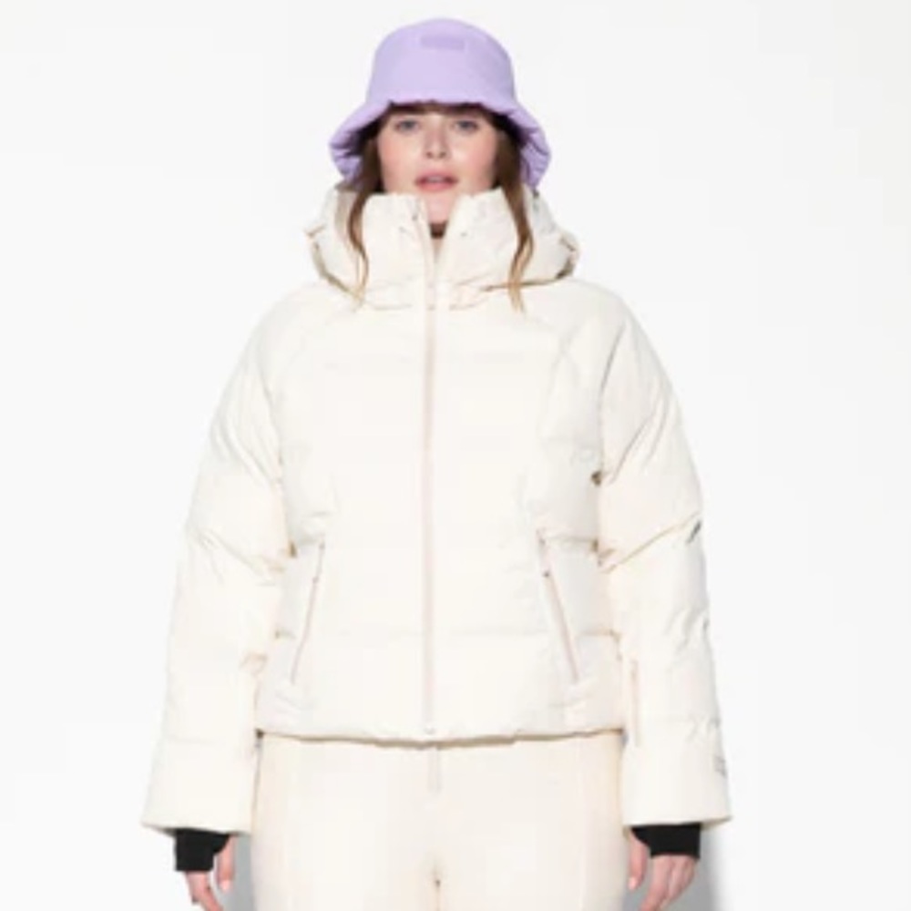 Halfdays Georgie puffer in oat milk